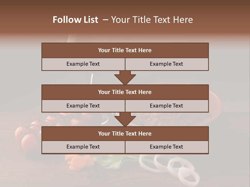 Chow Dough Dish PowerPoint Template