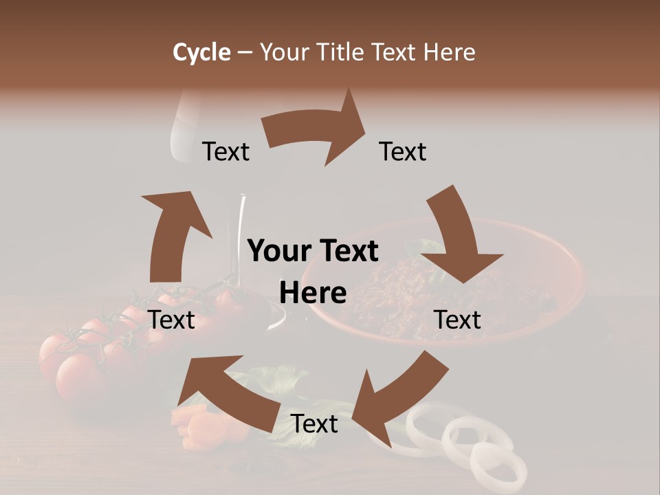 Chow Dough Dish PowerPoint Template