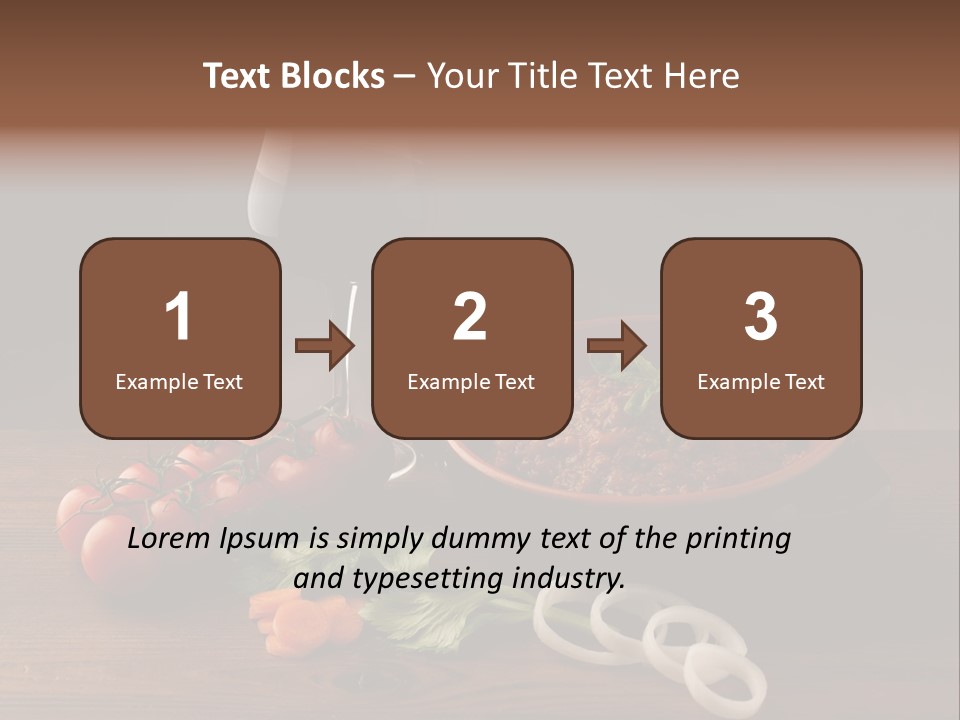 Chow Dough Dish PowerPoint Template