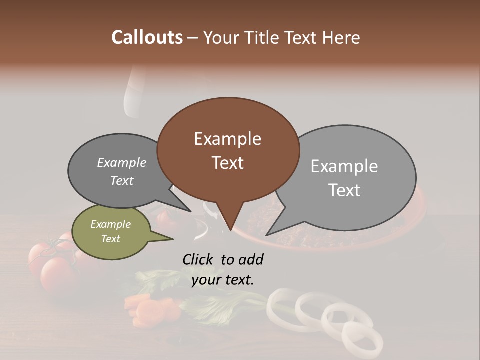 Chow Dough Dish PowerPoint Template