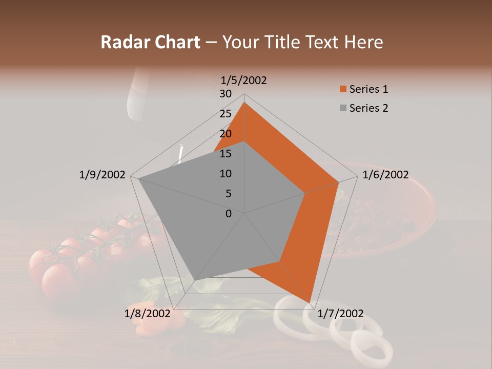 Chow Dough Dish PowerPoint Template