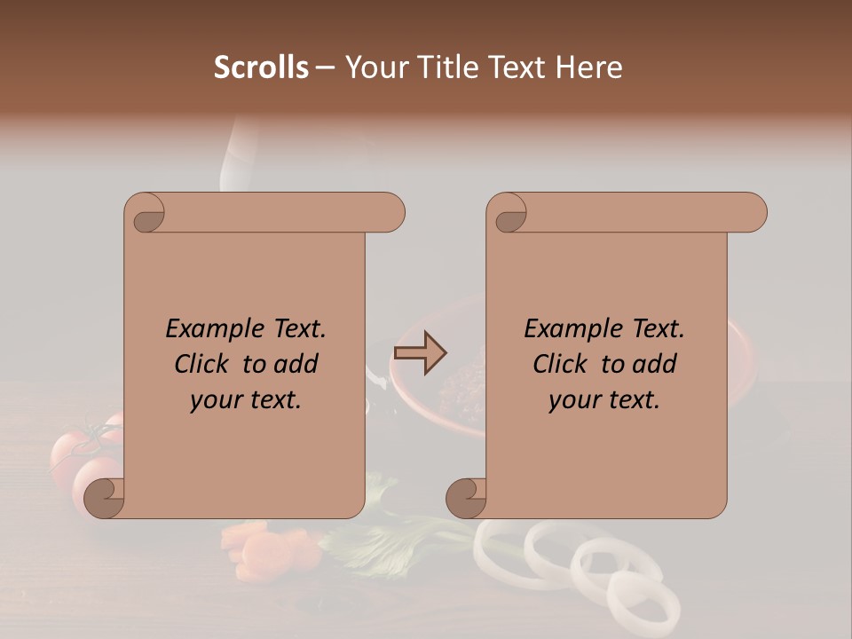 Chow Dough Dish PowerPoint Template