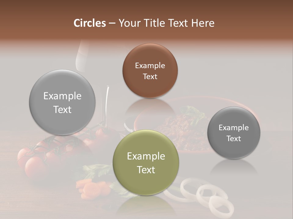 Chow Dough Dish PowerPoint Template