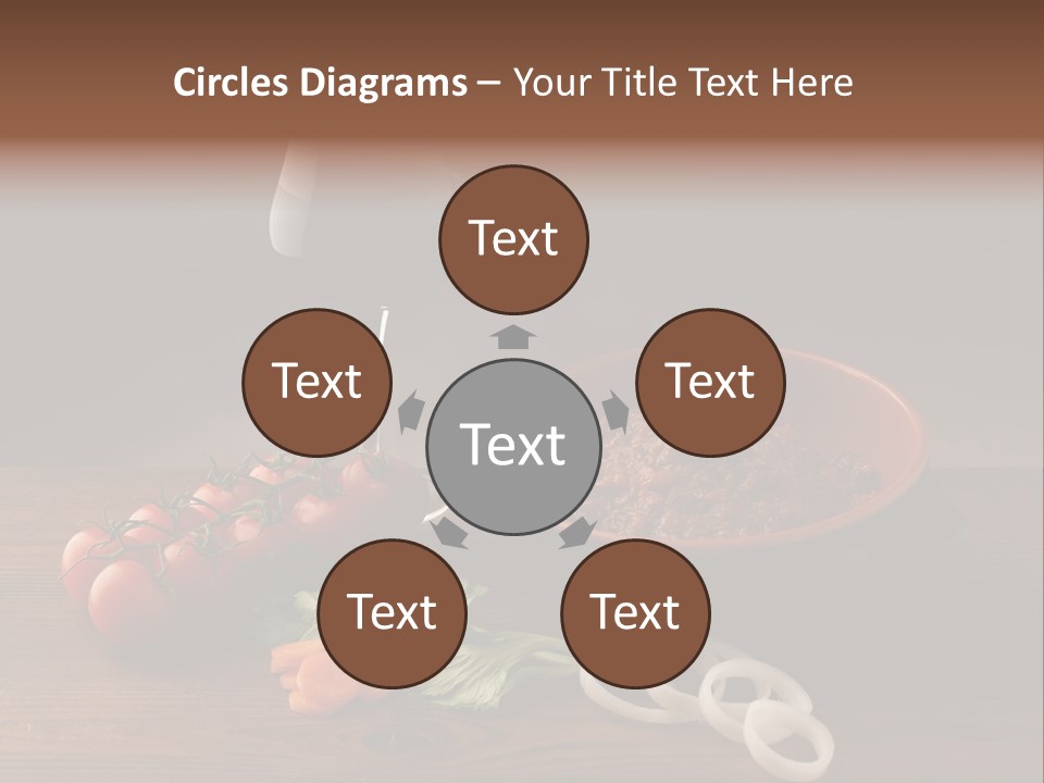 Chow Dough Dish PowerPoint Template