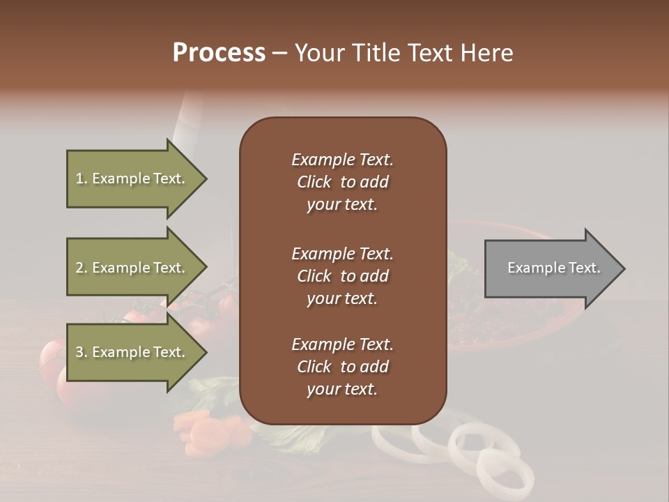 Chow Dough Dish PowerPoint Template