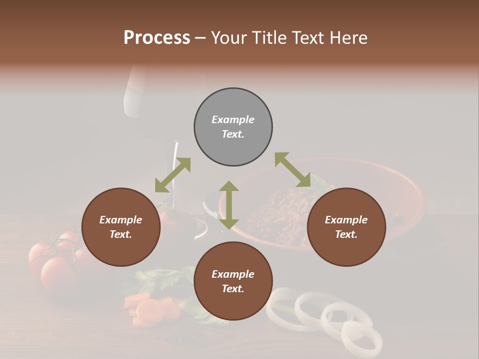 Chow Dough Dish PowerPoint Template