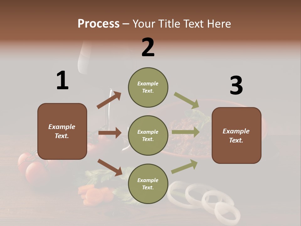 Chow Dough Dish PowerPoint Template