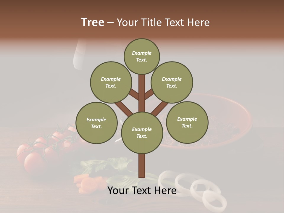 Chow Dough Dish PowerPoint Template