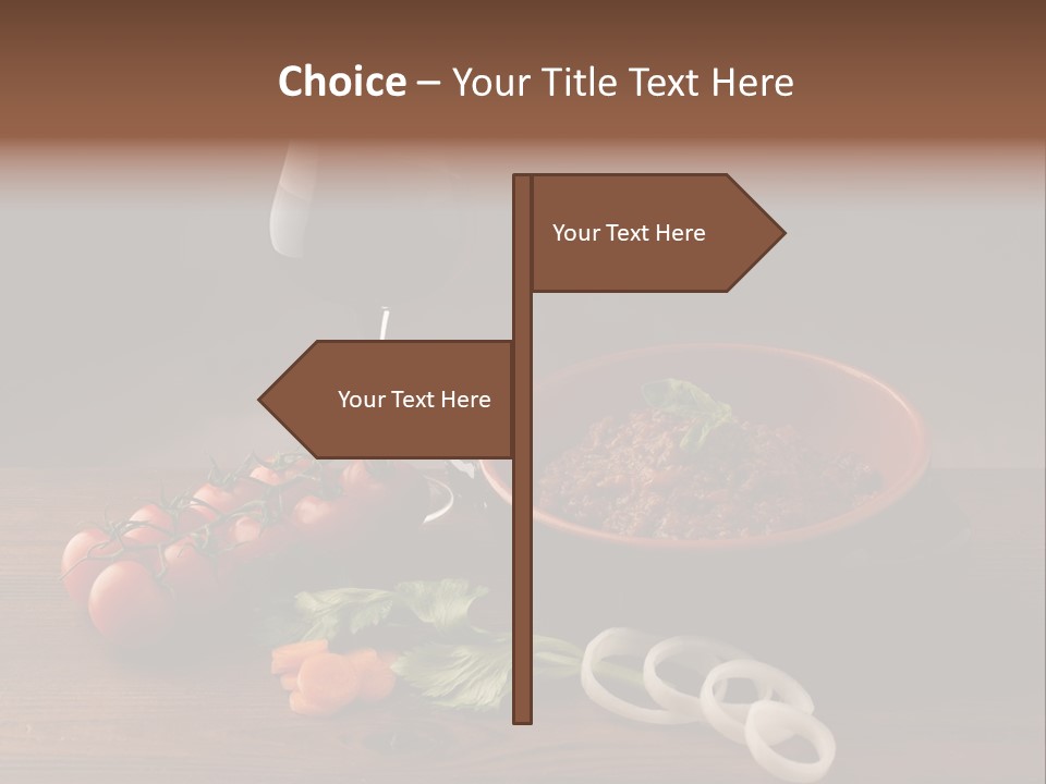 Chow Dough Dish PowerPoint Template