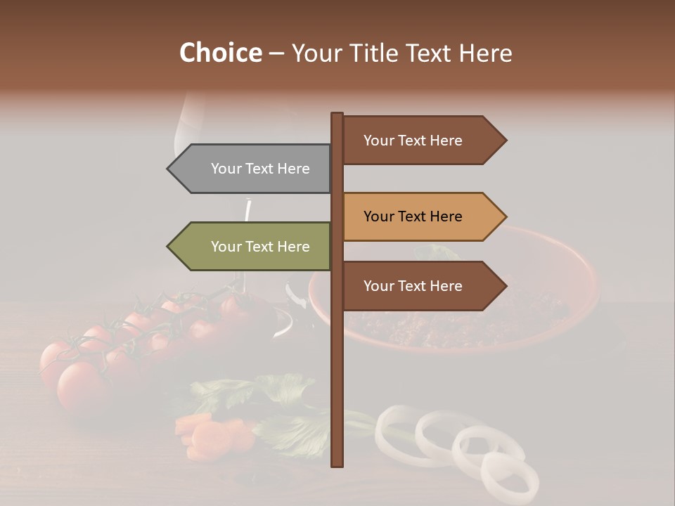 Chow Dough Dish PowerPoint Template