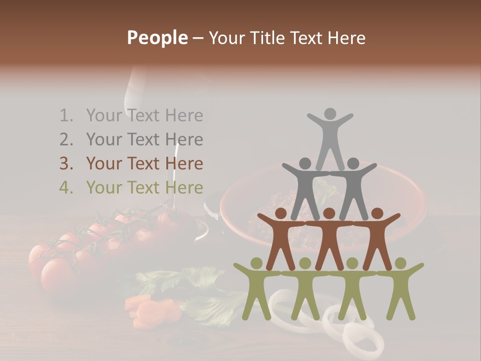 Chow Dough Dish PowerPoint Template