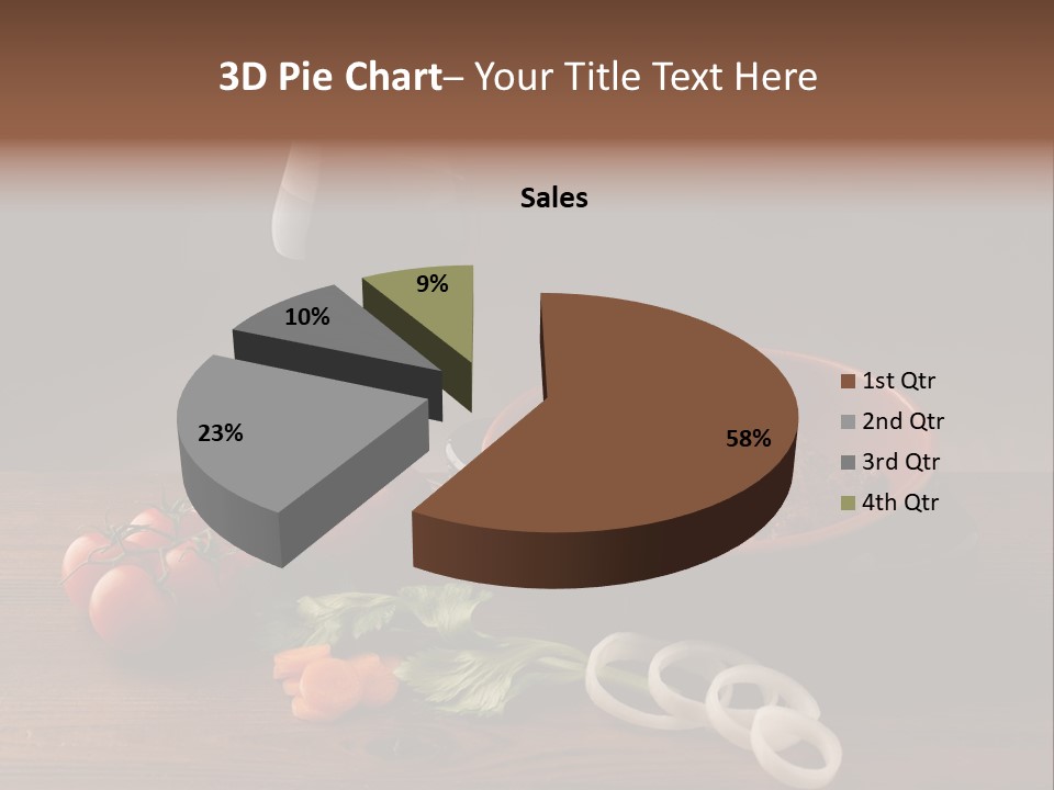 Chow Dough Dish PowerPoint Template