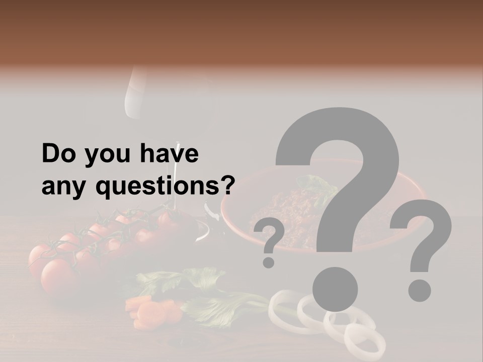 Chow Dough Dish PowerPoint Template