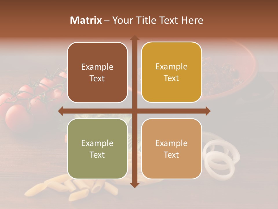 Meal Flat Dish PowerPoint Template