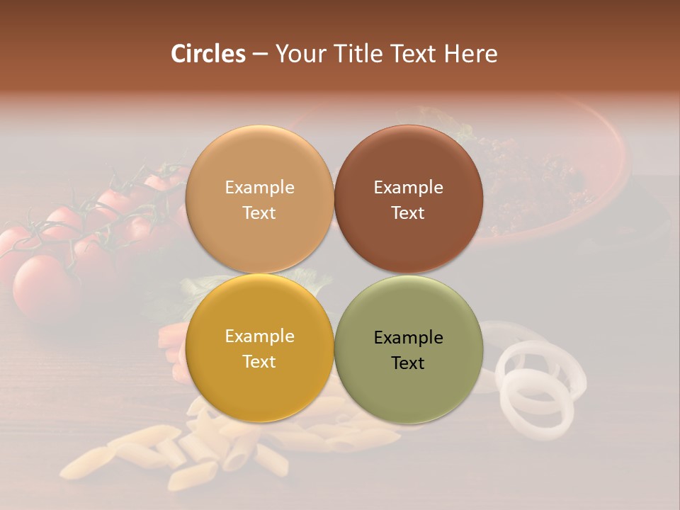 Meal Flat Dish PowerPoint Template