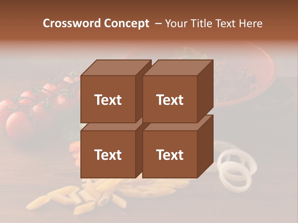 Meal Flat Dish PowerPoint Template