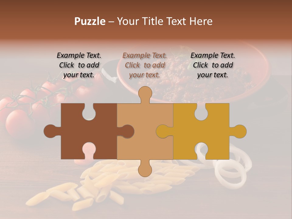 Meal Flat Dish PowerPoint Template