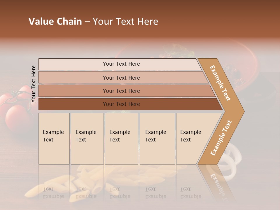 Meal Flat Dish PowerPoint Template