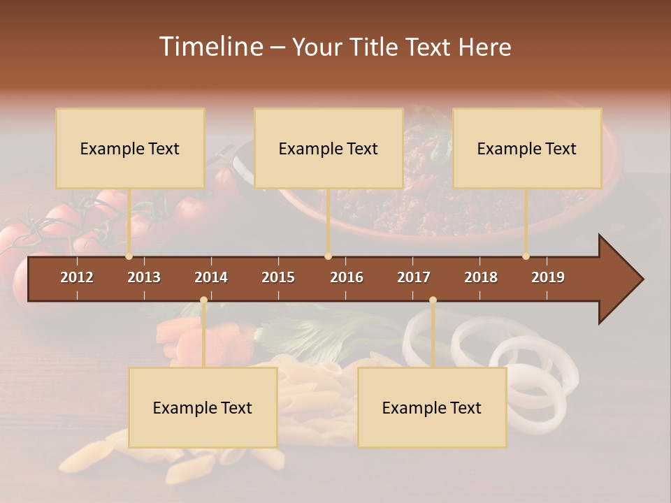 Meal Flat Dish PowerPoint Template