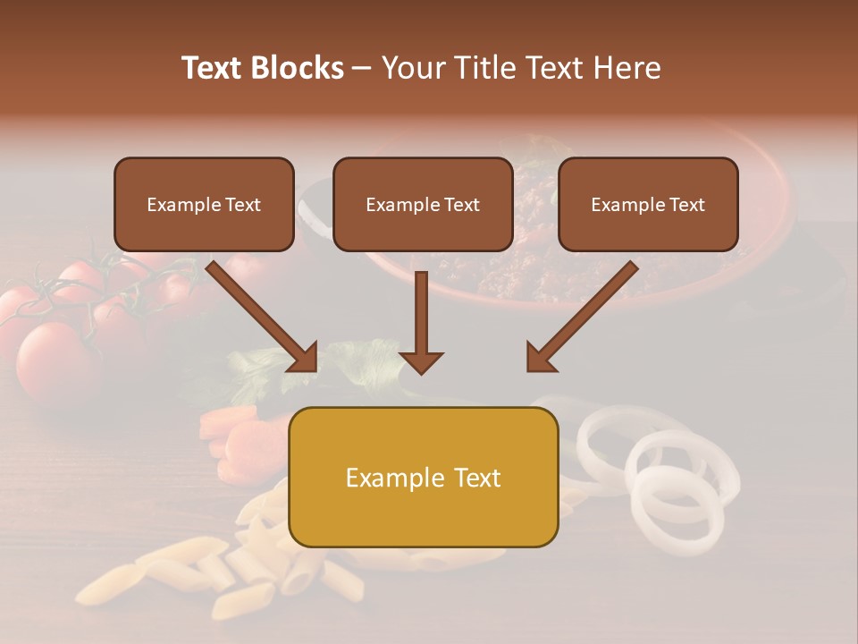 Meal Flat Dish PowerPoint Template