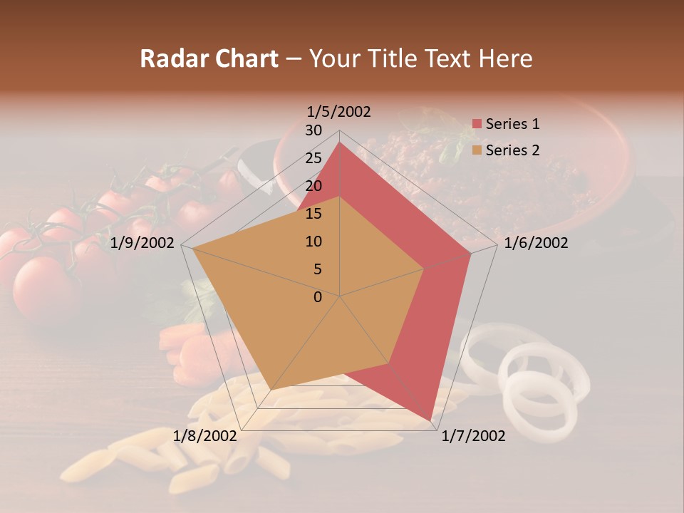Meal Flat Dish PowerPoint Template