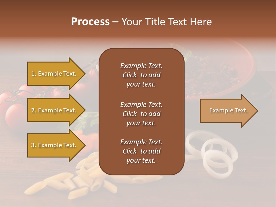 Meal Flat Dish PowerPoint Template