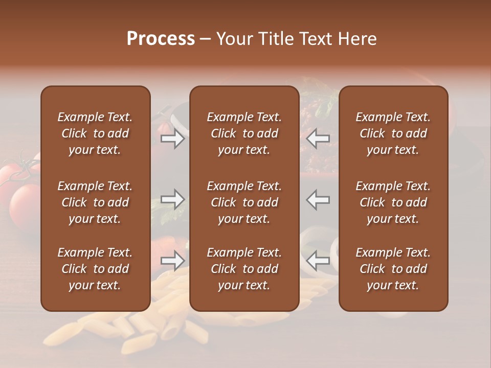 Meal Flat Dish PowerPoint Template