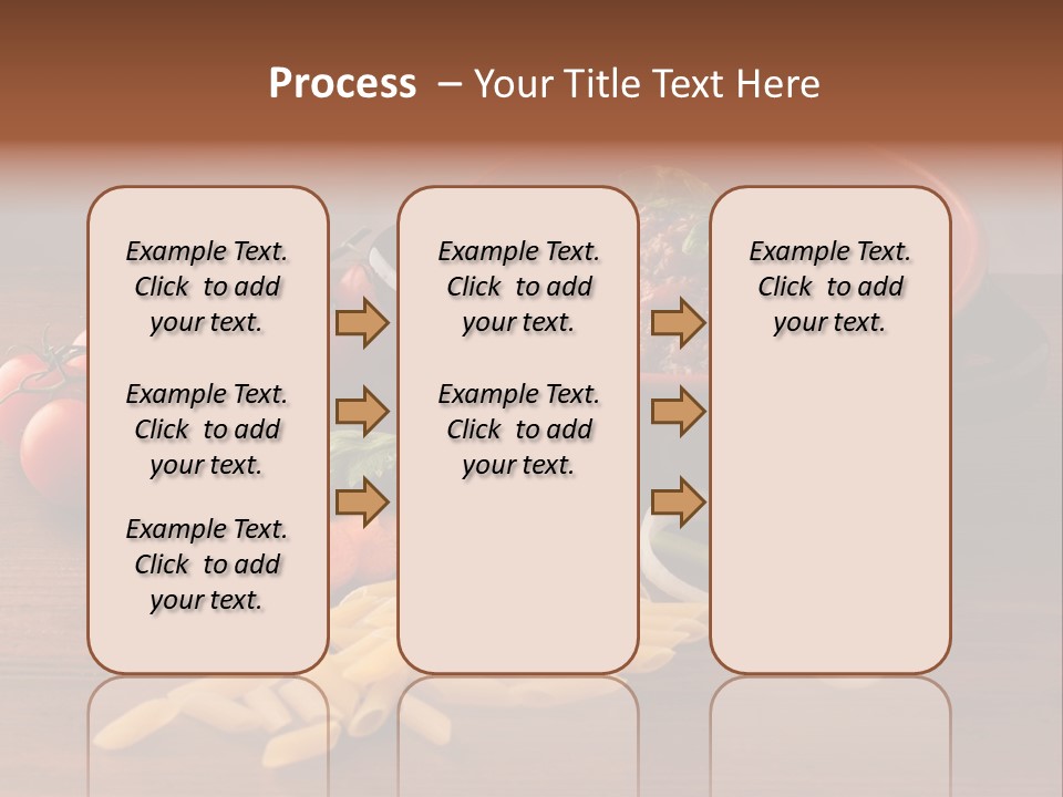 Meal Flat Dish PowerPoint Template