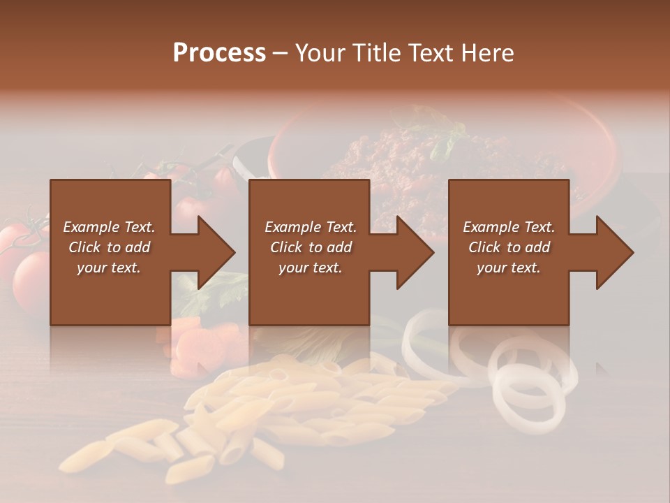 Meal Flat Dish PowerPoint Template