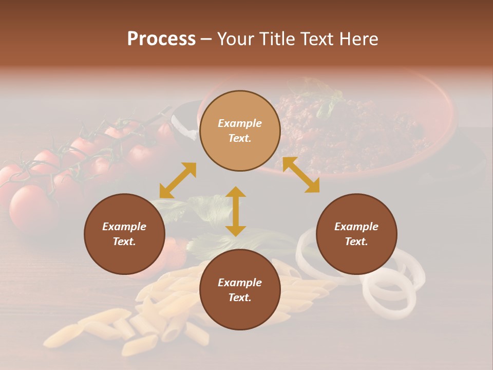 Meal Flat Dish PowerPoint Template