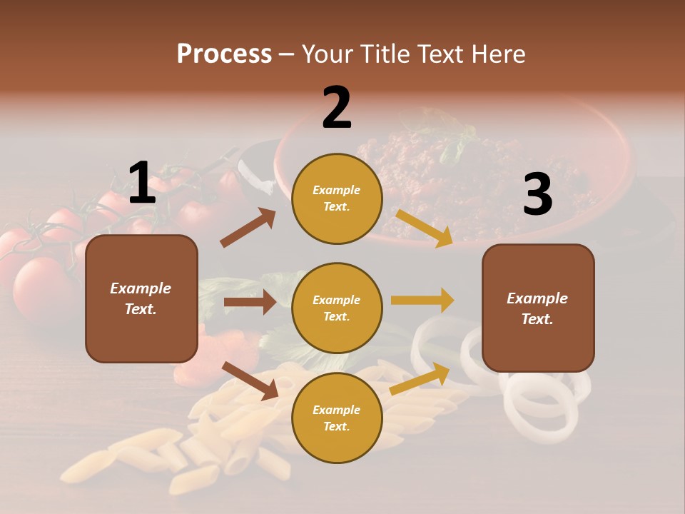 Meal Flat Dish PowerPoint Template