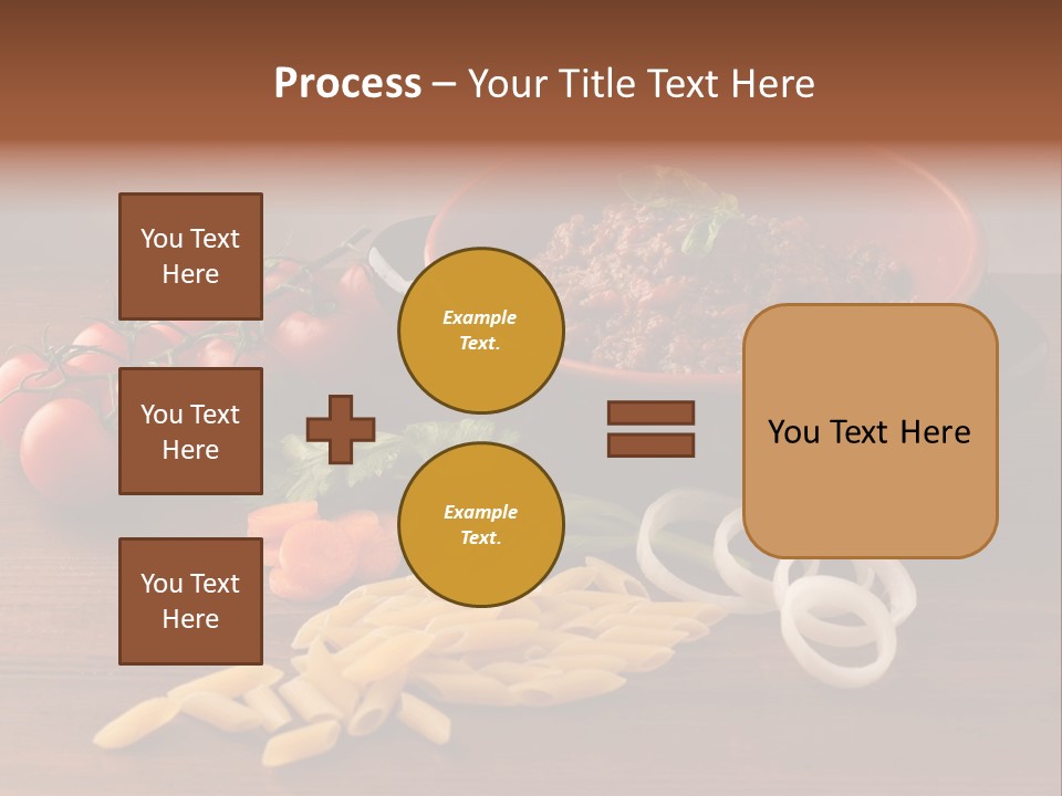 Meal Flat Dish PowerPoint Template