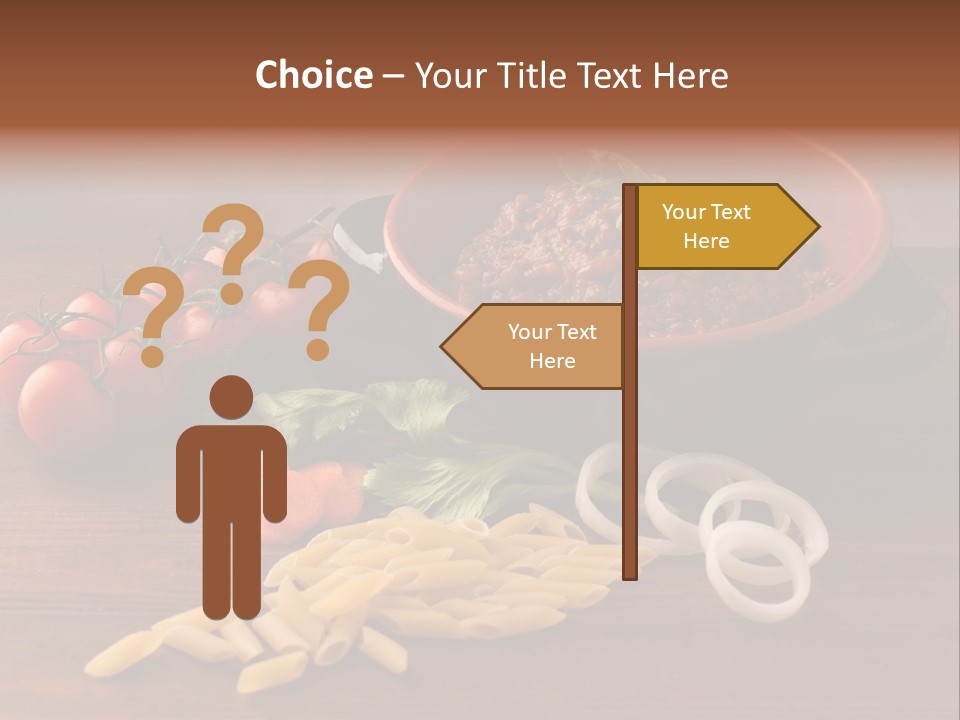 Meal Flat Dish PowerPoint Template