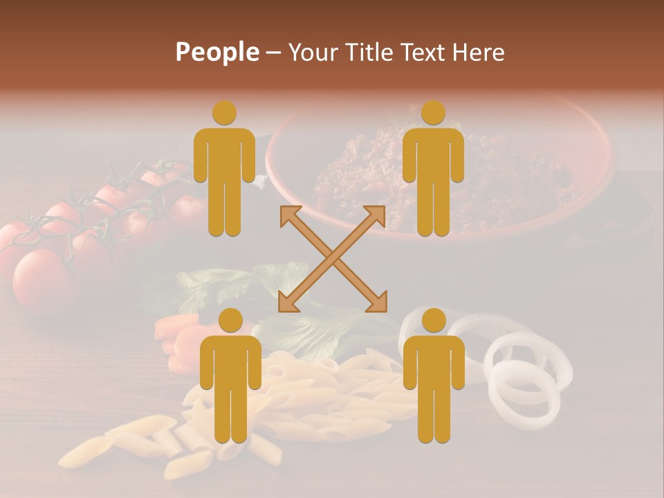 Meal Flat Dish PowerPoint Template