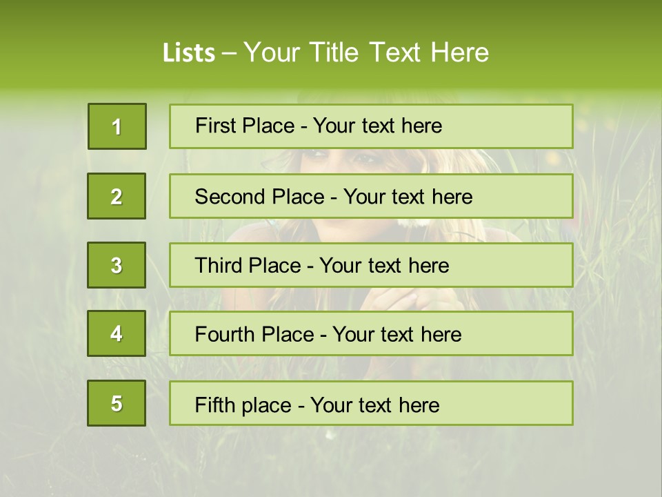 Year Plant Love PowerPoint Template