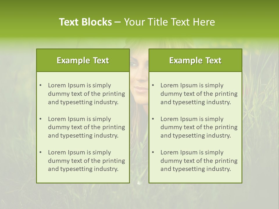Year Plant Love PowerPoint Template