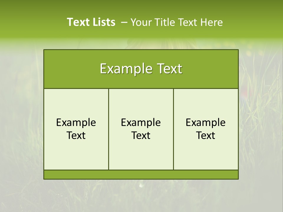 Year Plant Love PowerPoint Template