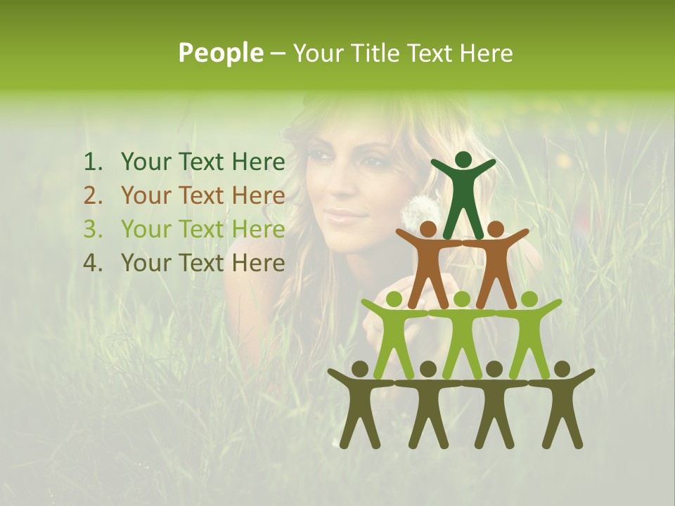 Year Plant Love PowerPoint Template