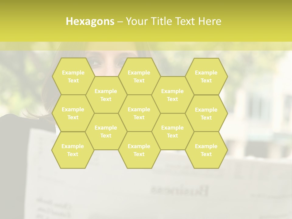 Tree Hair Confidence PowerPoint Template