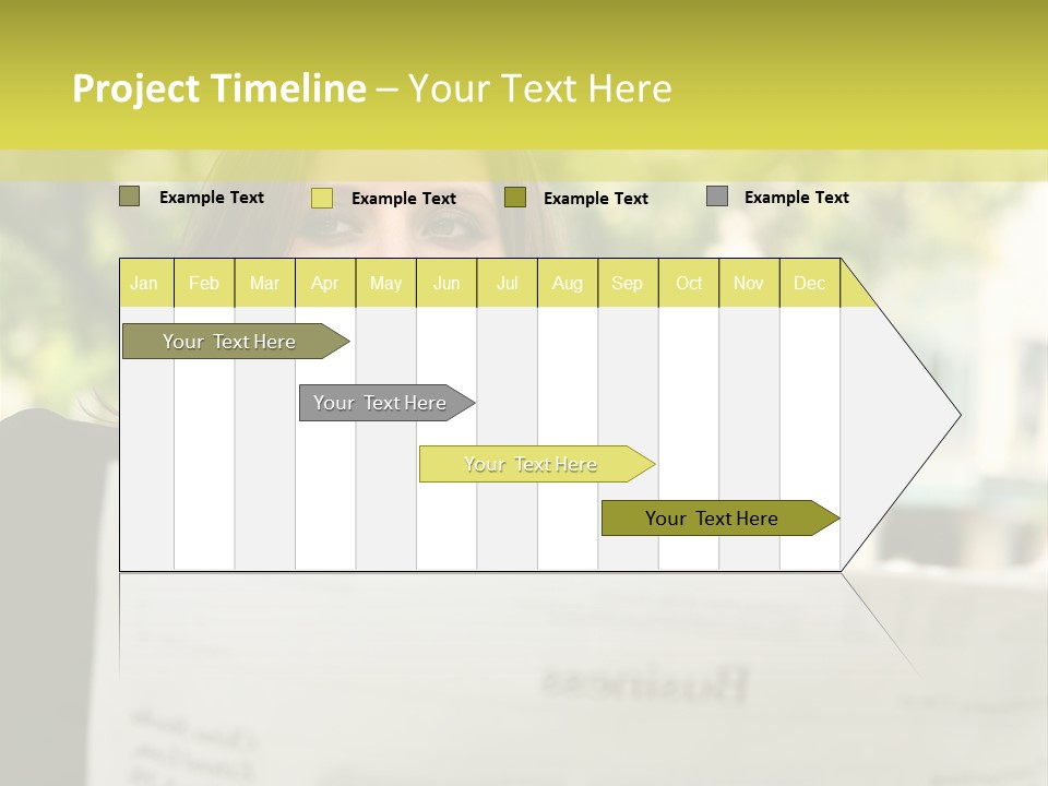 Tree Hair Confidence PowerPoint Template