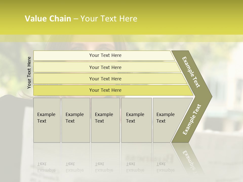 Tree Hair Confidence PowerPoint Template