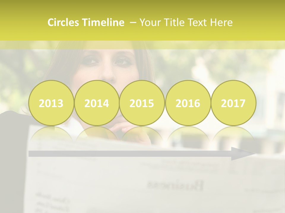 Tree Hair Confidence PowerPoint Template