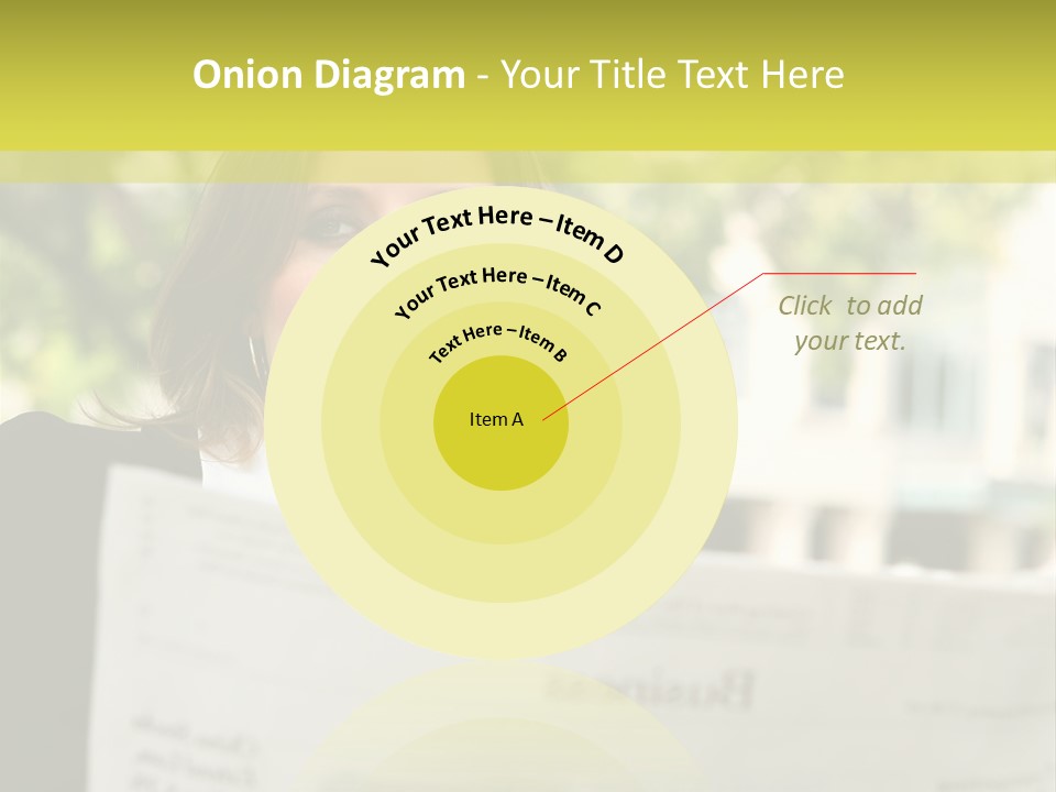 Tree Hair Confidence PowerPoint Template