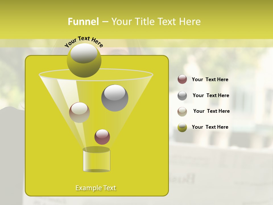 Tree Hair Confidence PowerPoint Template