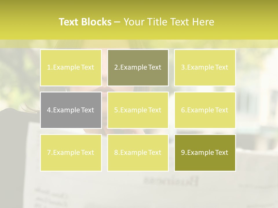 Tree Hair Confidence PowerPoint Template