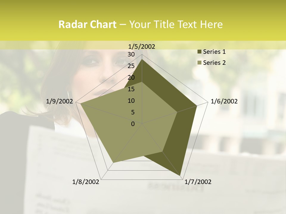 Tree Hair Confidence PowerPoint Template