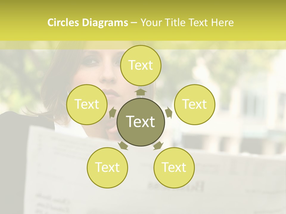 Tree Hair Confidence PowerPoint Template