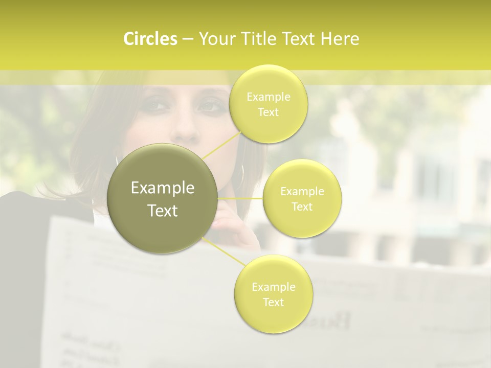 Tree Hair Confidence PowerPoint Template