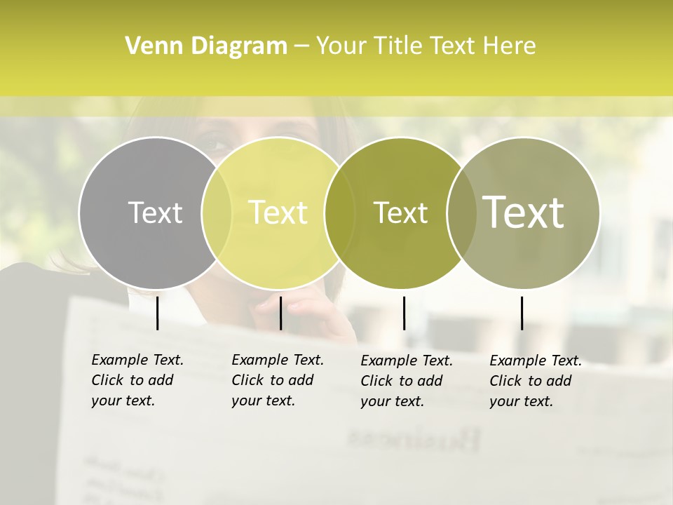 Tree Hair Confidence PowerPoint Template
