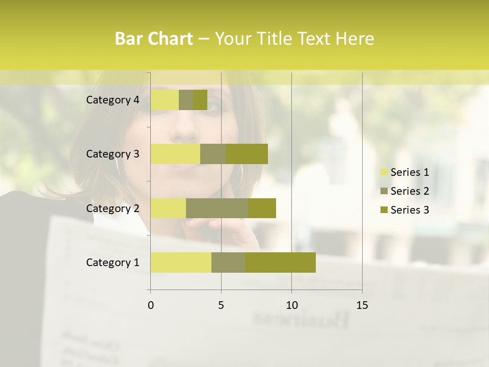 Tree Hair Confidence PowerPoint Template